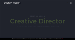 Desktop Screenshot of cristianmolon.com